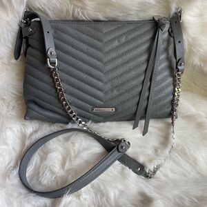 REBECCA MINKOFF Edie Quilted Leather Crossbody Bag
